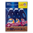 Dash Power Detersivo Lavatrice Liquido Bucato+Tecnologia Colori Brillanti e Fibre 3x18=54Lav.3x990ml